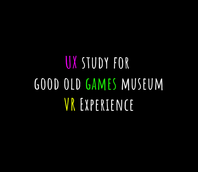 UX for VR