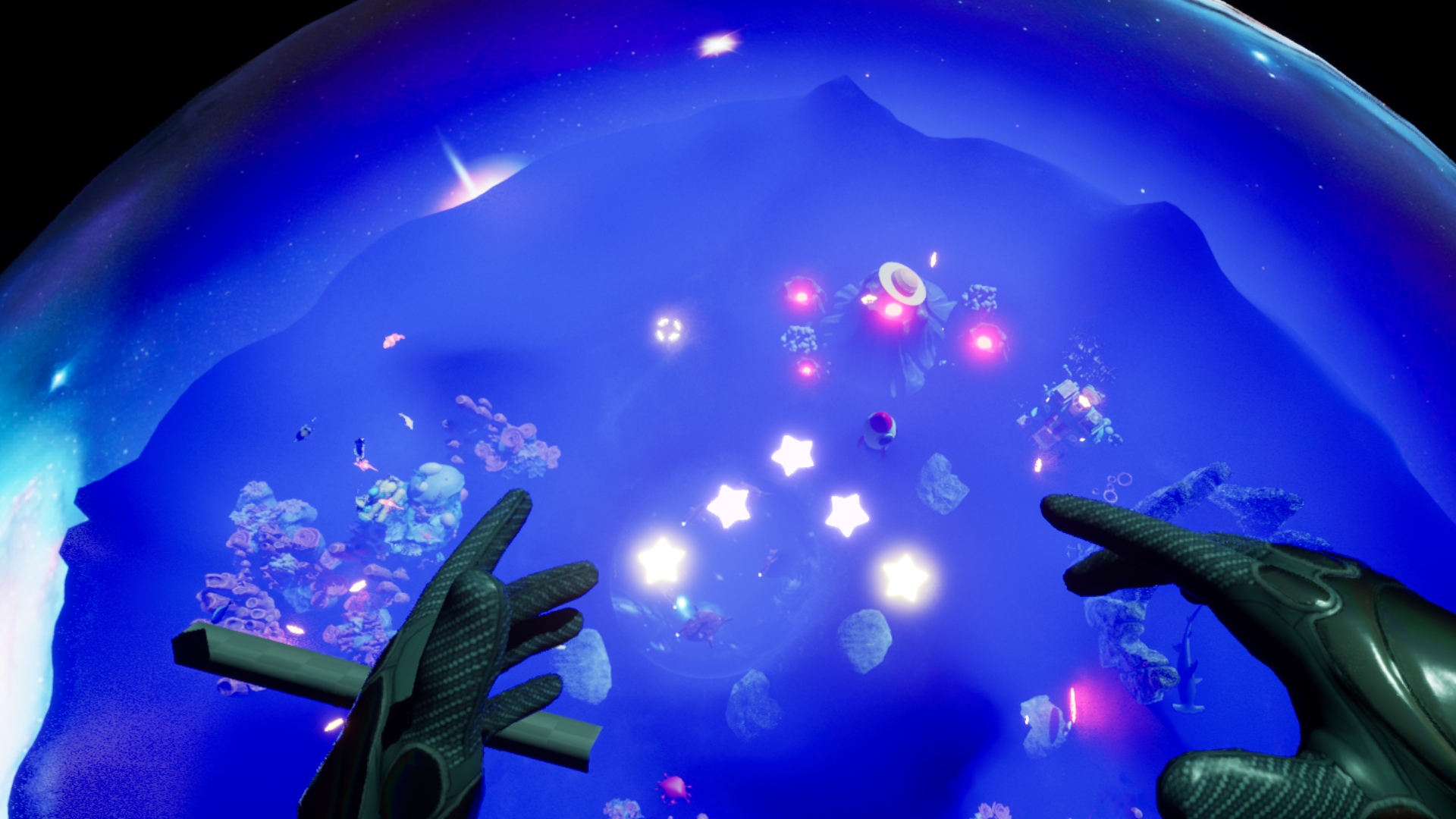 Starfishing VR gameplay 1