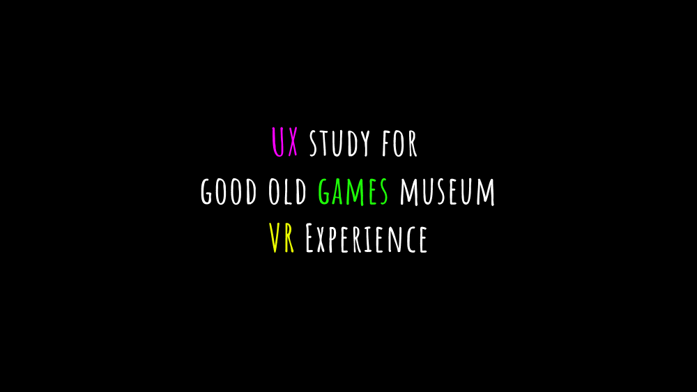 UX for VR hero image